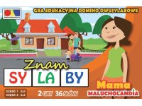 Gra domino Znam sylaby Cz. 1 i 2 - zestaw Mama