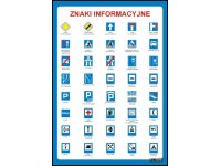 Znaki informacyjne A - plansza