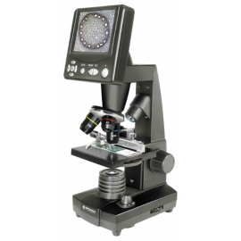Bresser - Mikroskop - LCD z wyświetlaczem 3,5" 50x-500x (2000x)