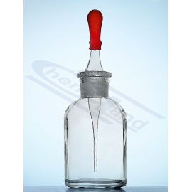 Kroplomierz z pipetką 100ml biały - 10 szt.