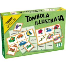 Tombola illustrata - gra językowa