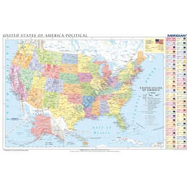 United States of America political 200x150 cm