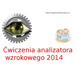 Ćwiczenia analizatora wzrokowego 2014